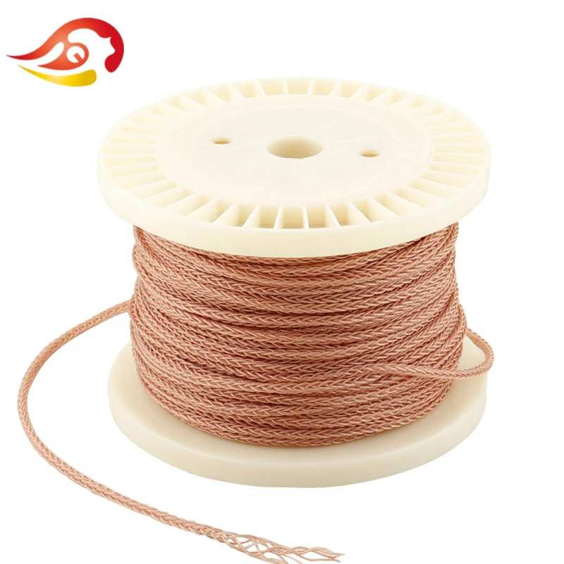 QYFANG 1 2m 8 Core Earphone Upgrade Cable DIY Detachable Cord HiFi Headphone Flexible Soft PVC Solder Wire 8 Drives Copper Line