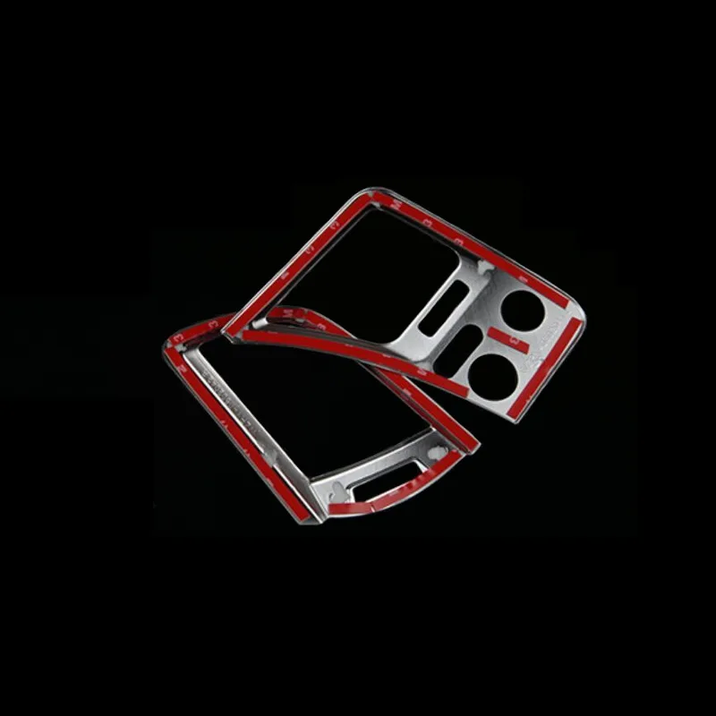 Tonlinker 2 шт. автомобильный Стайлинг DIY НОВЫЙ ABS Матовый кондиционер наклейки на