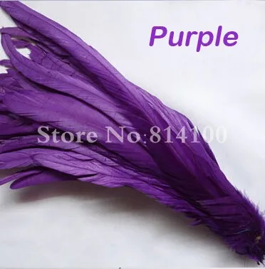 Natural Brown Rooster Tail Feather Accessories for DIY and Performance