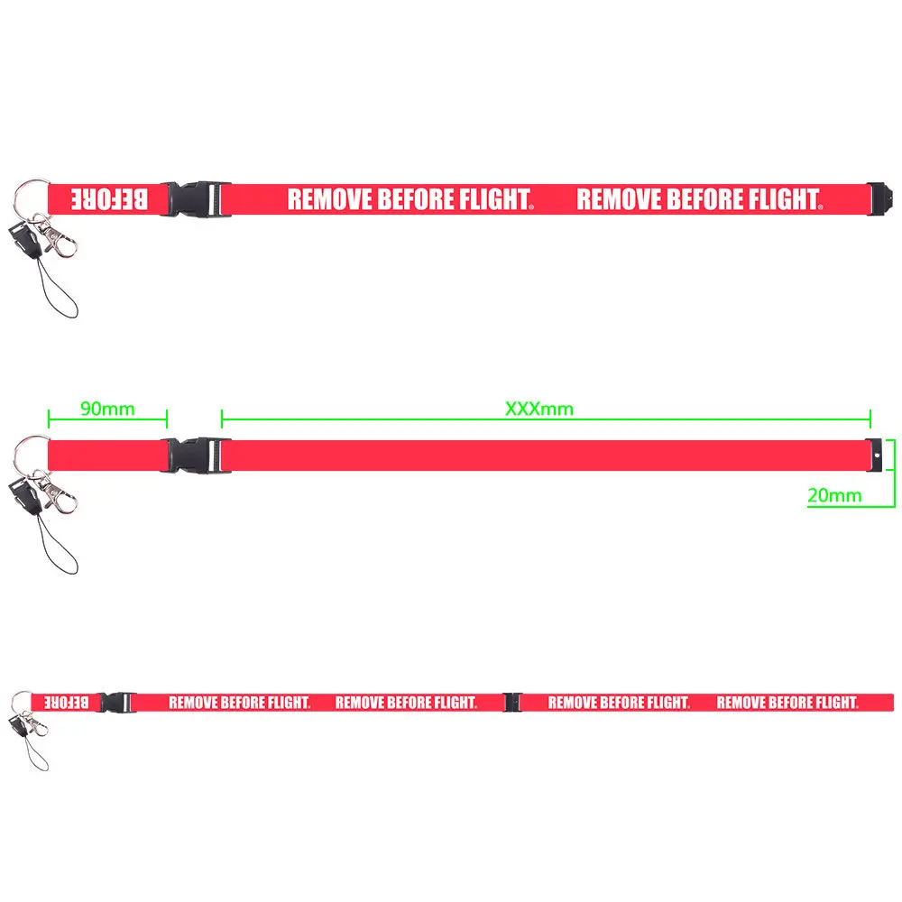 1-PC-Remove-Before-Flight-Lanyards-for-Key-Holder-Neck-Strap-For-Card-Badge-Gym-Key