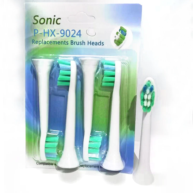 4 шт./лот HX-9024 сменные насадки для зубной щетки для Philips Sonicare HydroClean Diamond Clean P-HX-9024 насадки для электрической зубной щетки