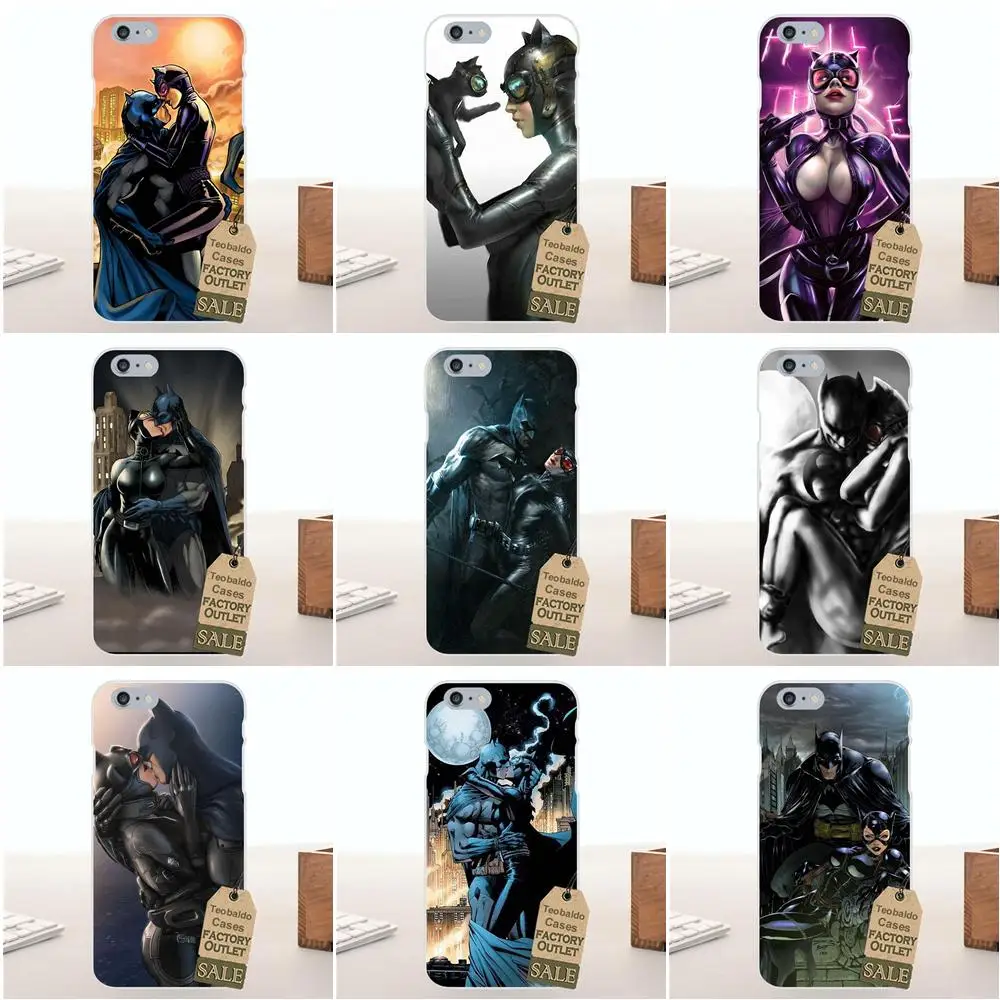 

Tpwxnx Soft Protective For Apple iPhone X 4 4S 5 5C SE 6 6S 7 8 Plus For LG G4 G5 G6 K4 K7 K8 K10 Catwoman And Batman