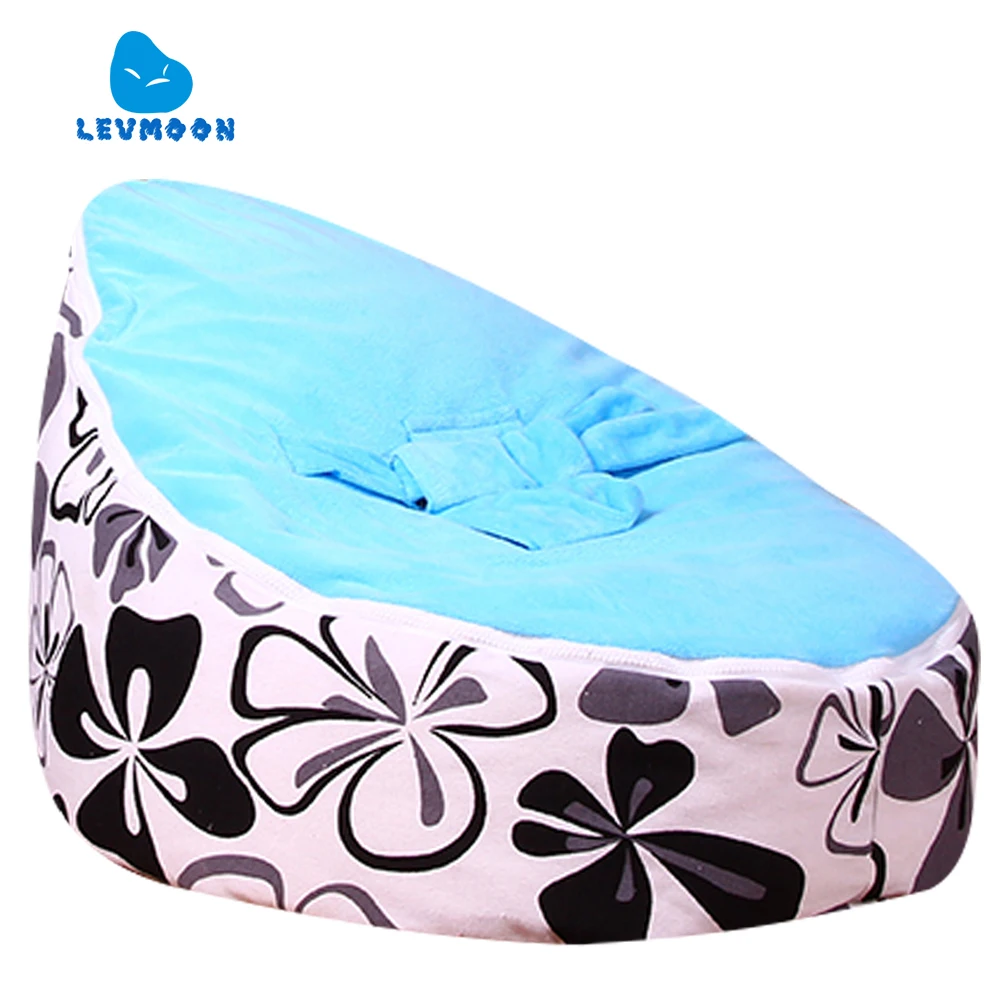 Levmoon Medium Ewha Print Bean Bag Chair Kids Bed For Sleeping Portable Folding Child Seat Sofa Zac Without The Filler Levmoon Medium Ewha Print Bean Bag Chair Kids Bed For Sleeping Portable Folding Child Seat Sofa Zac Without The Filler