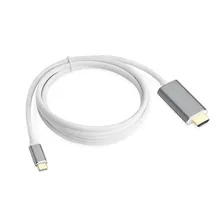 USB C к HDMI 4K 60Hz 6 футов Тип C к HDMI кабель Thunderbolt 3 конвертер для MacBook Pro Pixel Sansung S8 S9 huawei Mate10