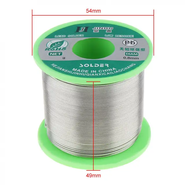 Alambre de soldadura de núcleo de colofonia sin plomo, respetuoso con el medio ambiente, y bajo punto de fusión con flujo, 250g, 0,5mm-2,0mm, 99.7% Sn, 0.3% Cu Alambre de soldadura de núcleo de colofonia sin plomo, respetuoso con el medio ambiente, y bajo punto de fusión con flujo, 250g, 0,5mm-2,0mm, 99.7% Sn, 0.3% Cu
