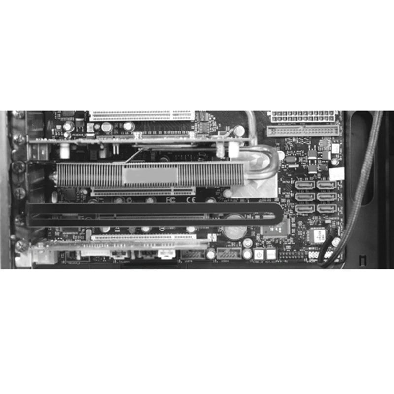 Для PCI боковой выдувной видеокарты вентилятор охлаждения кронштейн держатель Универсальный Dec-12A
