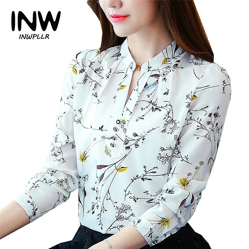 blusas de gasa estampadas 2018