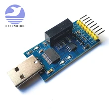 Mini módulo de porta série de isolamento ft232, usb para ttl usb para isolamento magnético ft232rl, isolamento fotoelétrico