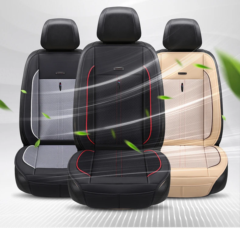 Охлаждение автомобильного сиденья Подушка с массажем, охлаждающая подушка для автомобильного сиденья, кондиционер чехол для сиденья с вентилятором для автомобиля грузовика дома