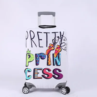 Новая высококачественная цифровая печать чехол для чемодана для путешествий эластичный утолщенный чехол для багажа аксессуары для путешествий - Цвет: Luggage Cover A2