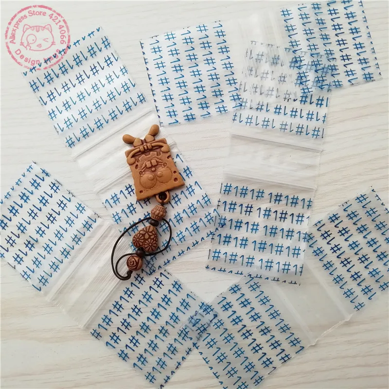 thumbnail image 1 of Bolsa con cierre de cremallera, bolsa Ziplock sellable de 4,5 x 4,5 cm, bolsas de plástico pequeñas resellables para joyas, anillos de gemas, envío directo, 1 of 5