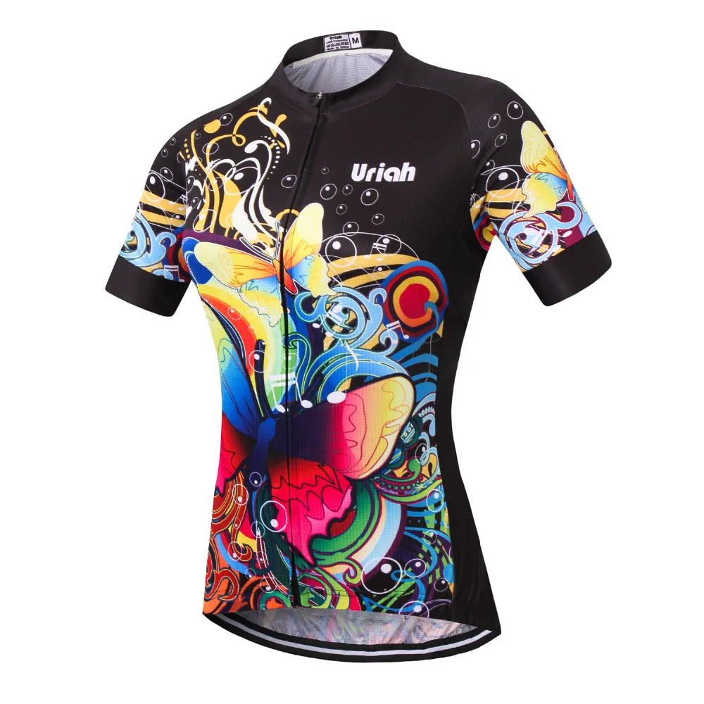 Butterfly Cycling Jersey Women Bicycle Bike Jersey Mtb Reflective
