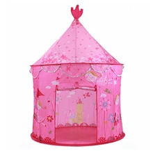 Горячая Распродажа детские животные лягушка Принцесса Дети розовые Складные Игрушки палатка монгольские юрты палатки уличные игрушки игровой домик для детей