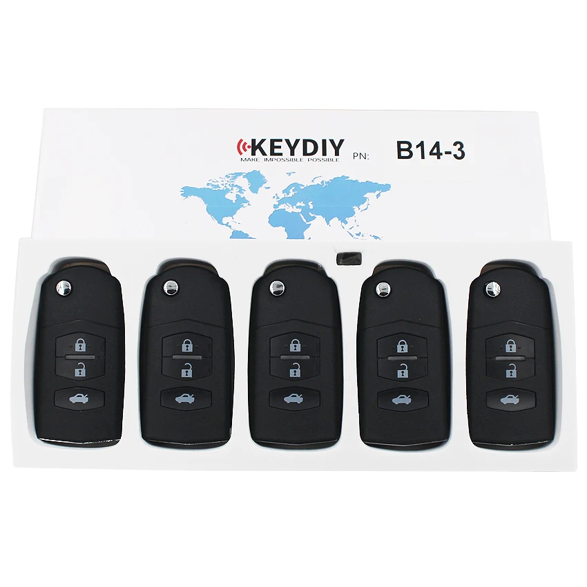 Keydiy B14-3 м Стиль универсальный пульт дистанционного управления Управление Key b-серия для KD900 KD900+, URG200 KD-X2 станок для ключей