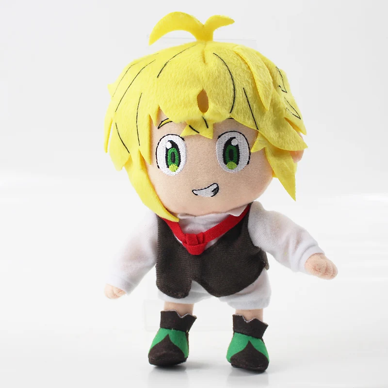 Плюшевая игрушка Meliodas Ban Hawk Pig Dragon's Wrath Fox's Greed мягкая кукла с животными - Цвет: 21cm Meliodas