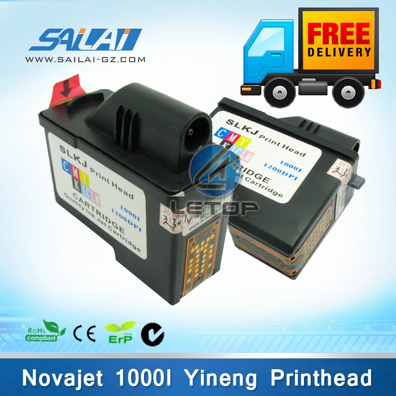 

Free shipping 5pcs/lot brand new 1000i encad novajet printer yineng print head