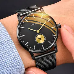 Мужские s часы водонепроницаемые Модные кварцевые часы мужские s часы лучший бренд класса люкс нержавеющая сталь Ремешок Мужские наручные