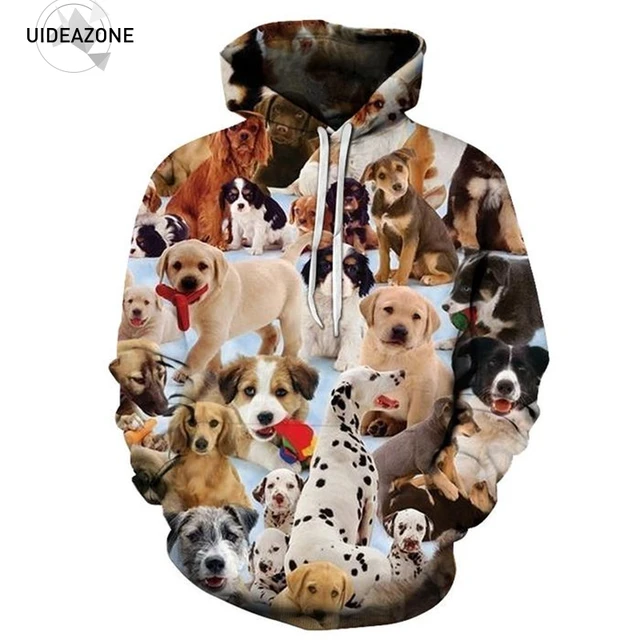Buy Cute Animal Dog Hoodie Sweatshirt Men Women