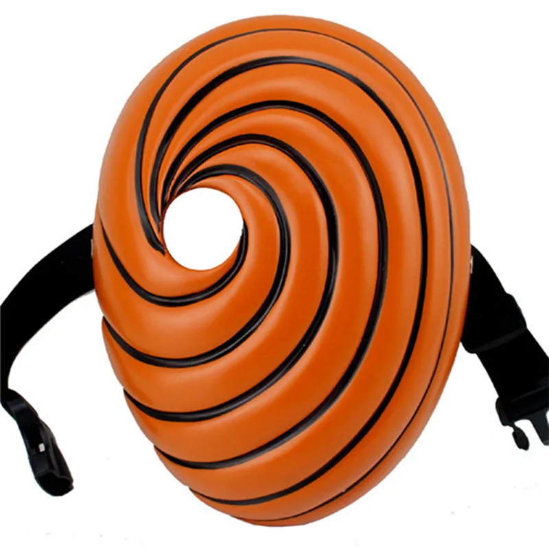 

Naruto Cartoons Mask Tobi Obito Naruto Akatsuki Ninja Madara Uchiha Masquerade Cosplay Full Face Party Mask