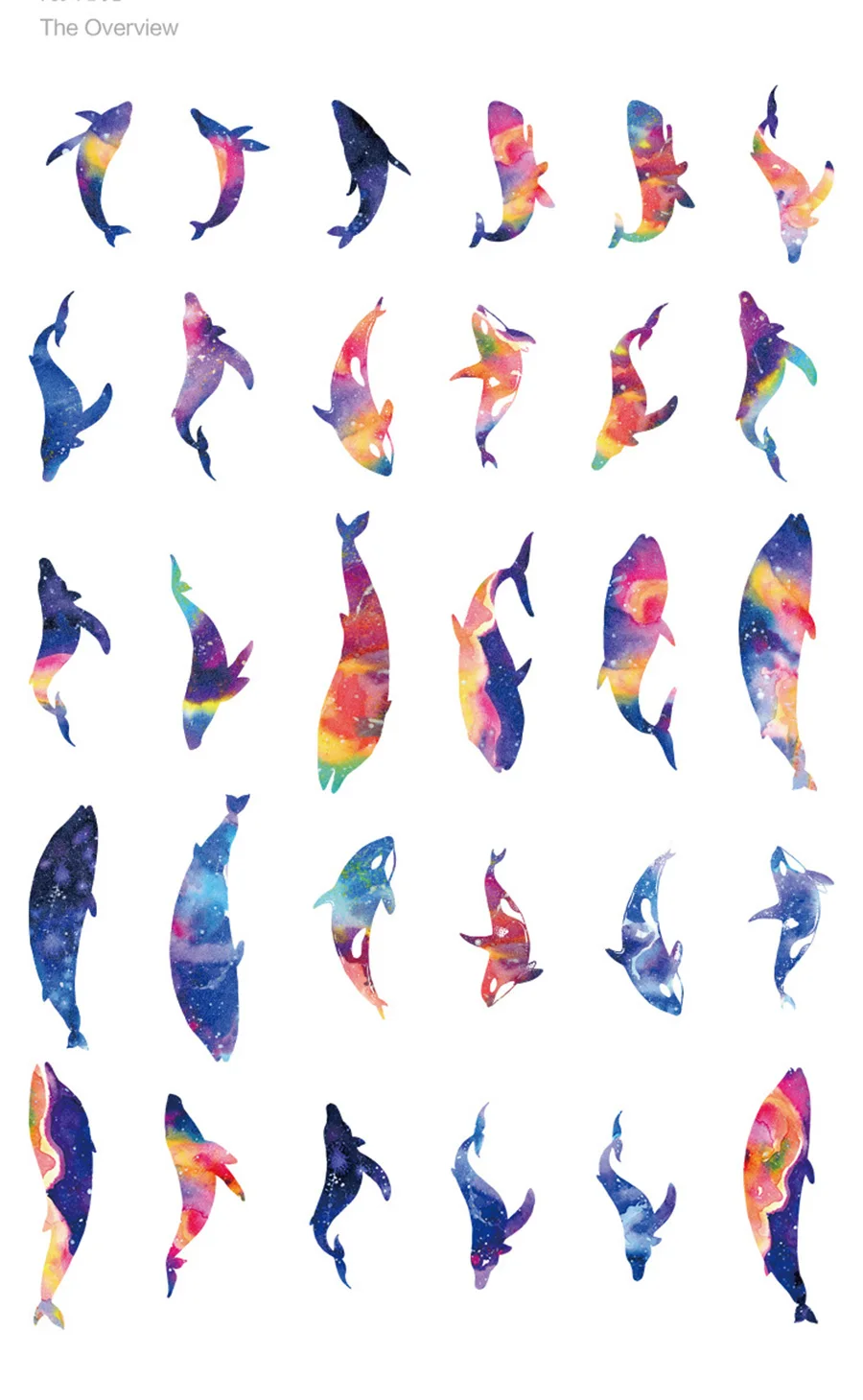 30 шт./кор. красивые цветные киты подарок закладки маркер канцелярские реалистичные Kawaii мультфильм закладки для офиса школьные