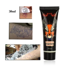30 мл тату-крем, гель для переноса тела, трафарет под краску, масла для переноса бумаги, машина для татуировки, принадлежности, аксессуары