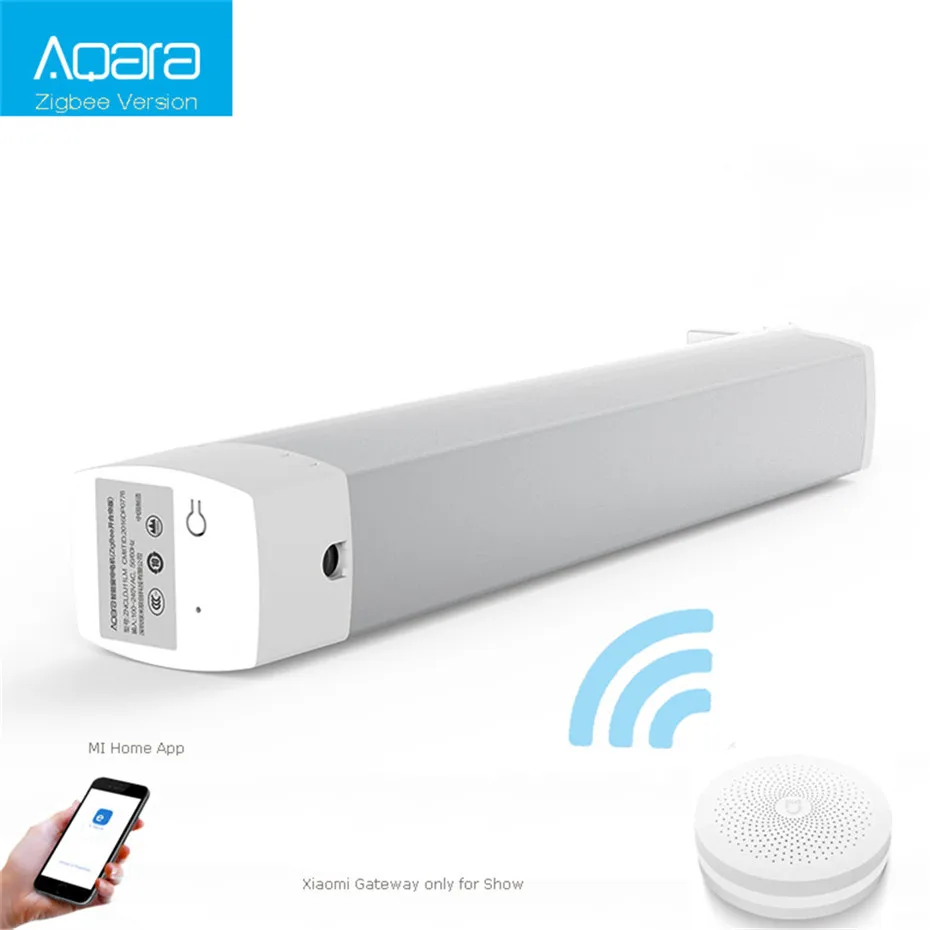 1M Xiaomi Super Silent Electric Curtain Track for Mijia Aqara Motor,Automatic Curtain Rail System,Ceiling Instal,Double Open-33