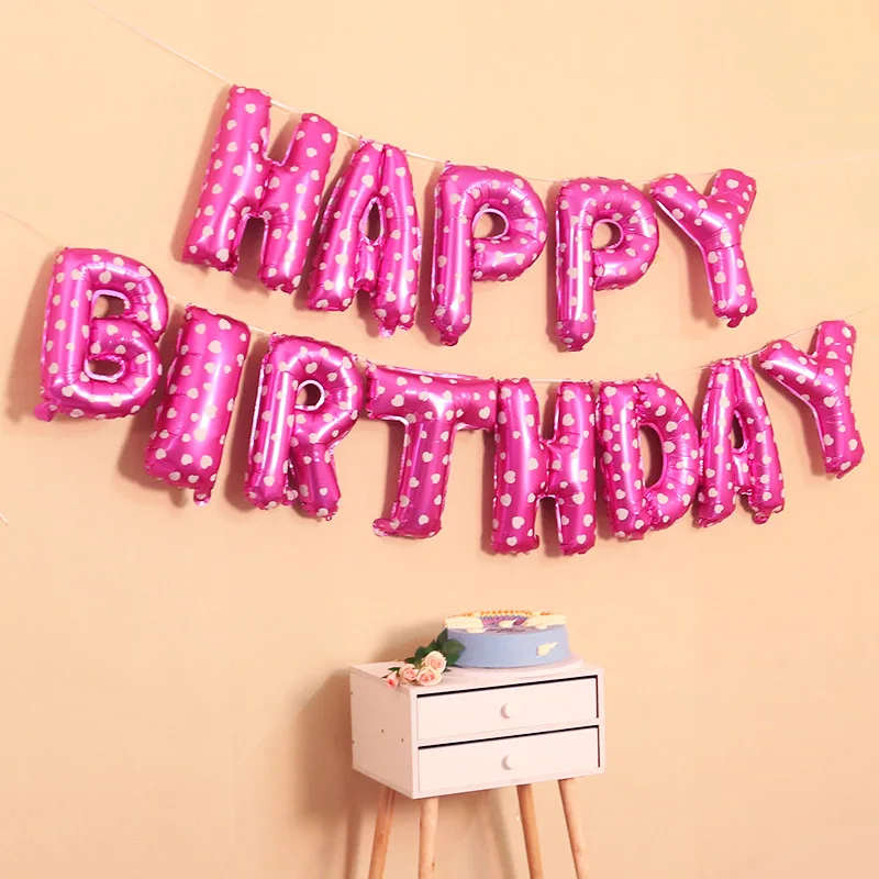 pink birthday Heronsbill первый день рождения фото стенд реквизит рамка баннер для маленьких мальчиков и девочек 1st вечерние украшения гирлянды один год поставки розовый синий - Цвет: pink birthday