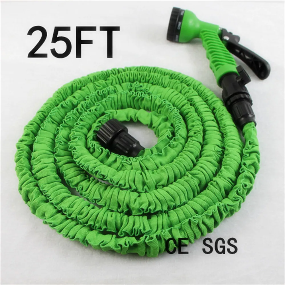 Rubber Garden Hose Pipe 30M GARDEN HOSE PIPE REEL REINFORCED TOUGH 30