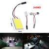 1x T10 W5W Car LED Bulbs COB Interior Light Festoon 31mm 36mm 39mm 42mm C5W C10W LED Auto Dome Reading Lamp 6500K White 12V ► Photo 3/6