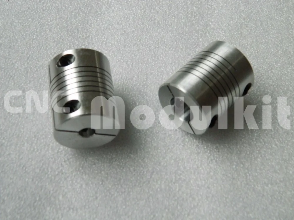 CNC гибкий шаговый двигатель цепной вал муфта D32L40mm алюминиевая с отверстием 5x12 8x12