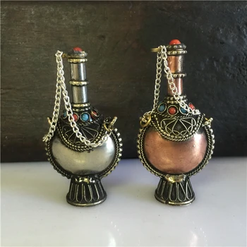 

Tibetan, Nepal pure handmade, snuff pot