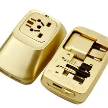 GZWP 998 Глобальный общий универсальный адаптер, мульти-Выход конвертер, с 2.1A USB интерфейсом