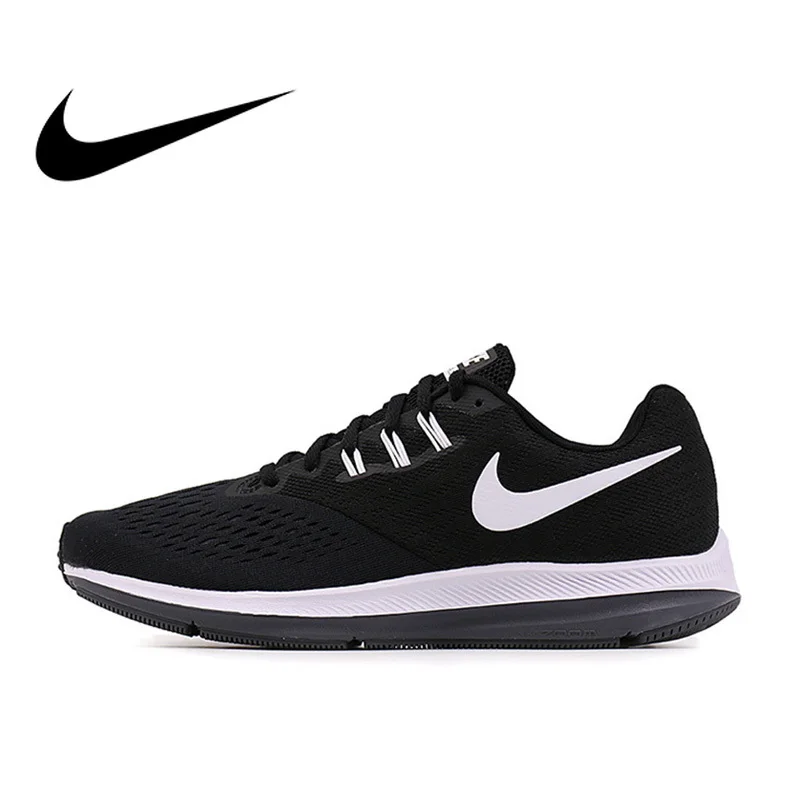 

Original Authentic Nike Zoom Winflo 4 Men's Breathable Running Shoes Sports Sneakers Outdoor Walking Jogging Durable Lace-Up