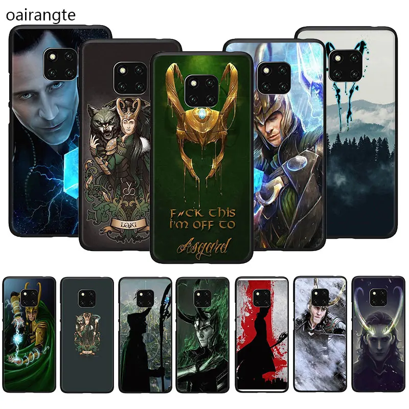 

Marvel The Avengers Hero Loki Thor Soft Phone Cover Case For Huawei Y6 9 2018 Mate 10 20 30 Pro Lite Nova 3 3i 5i