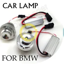 FREE SHIPPING 10W CREE Angel Eyes LED MARKER 2X E60LCI FOR BMW 5 sevies E60LCI E61LCI