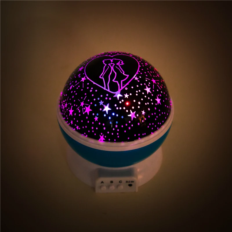 Креативный волшебный прожектор "Планета" Вселенная лампа красочный вращающийся мигающий Звездное небо котенок животное проектор Детский Рождественский подарок