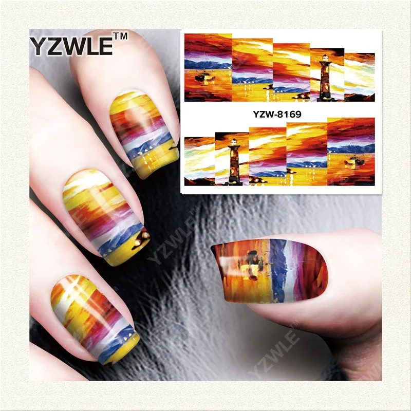WUF 49 простыни детские украшения для ногтей предложения передачи воды печати наклейки для маникюрный салон # YZW (T-8148-8196)