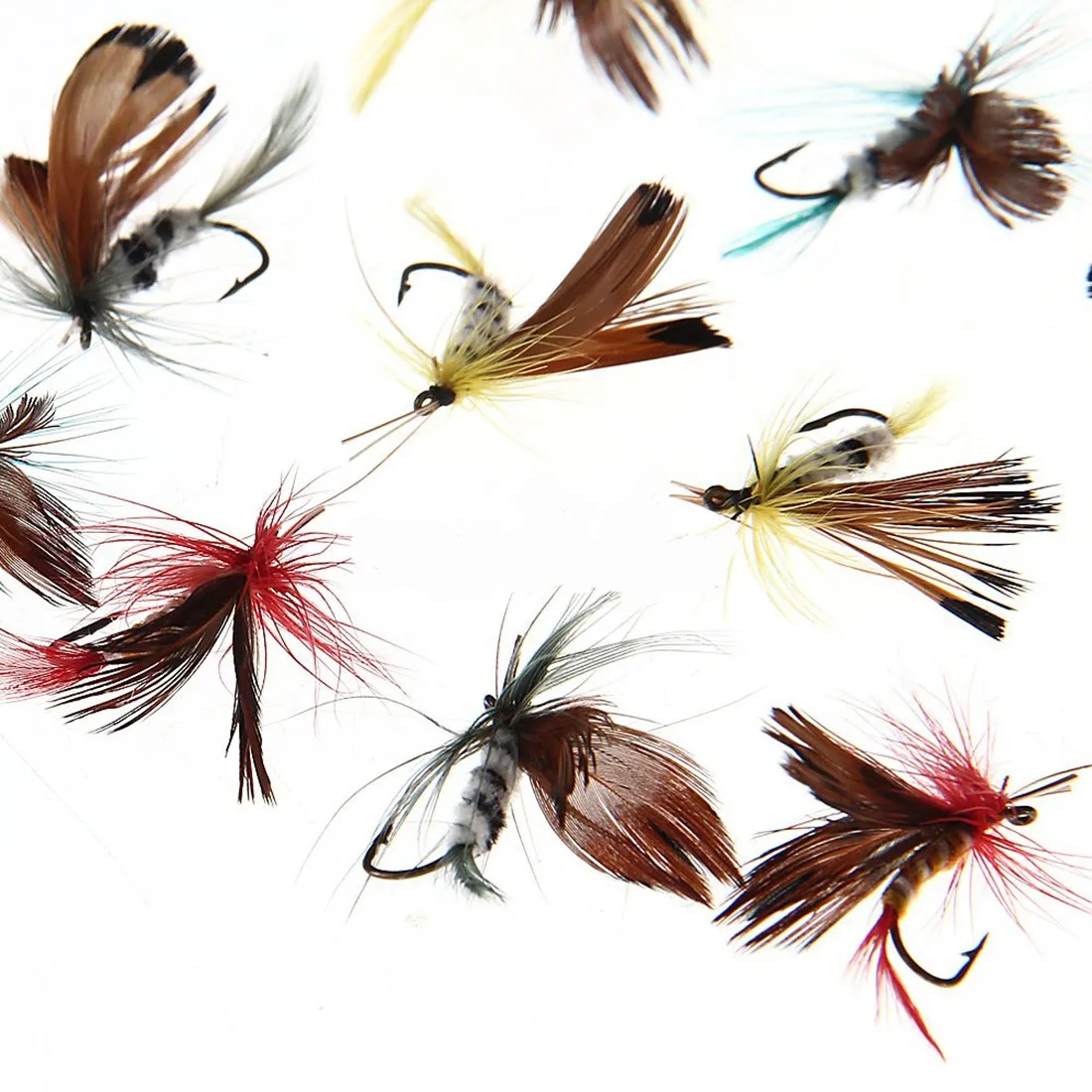 Hot Sale Top Quality 12Pcs Fly Flies Lures Fishing Tool pesca
