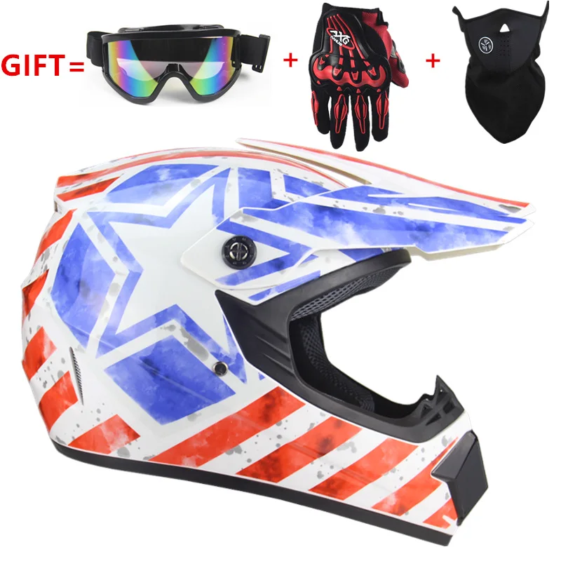 Najtaniej Super lekki kask motocyklowy wyścigowy kask rowerowy Cartoon dzieci ATV motor terenowy downhill mtb DH krzyż kask capacetes