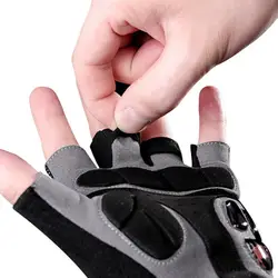Новый Половина палец дышащие велосипедные перчатки гель гонки Mountain велосипедные перчатки MTB дорожный велосипед велосипедные перчатки