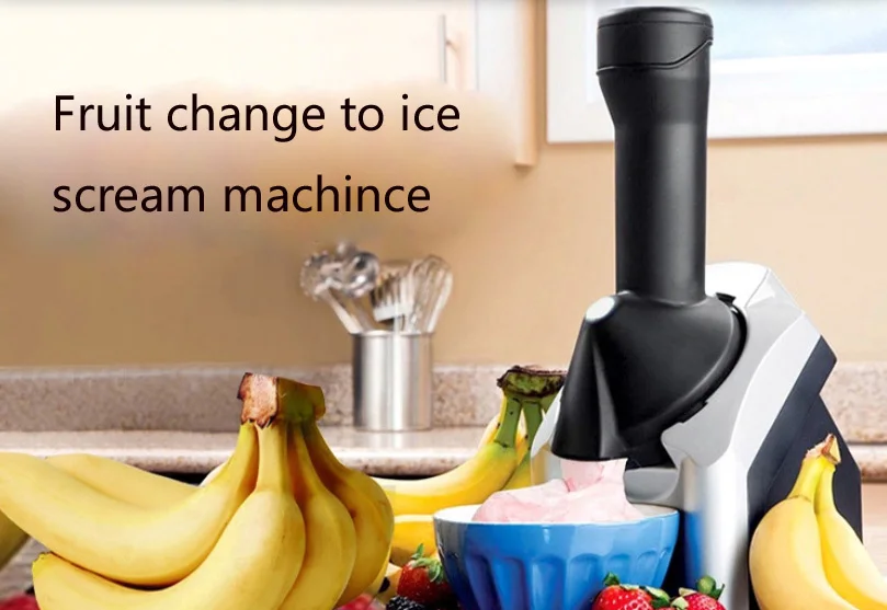 Fruit Ice Cream Maker Household Ice Cream Machine Automatic Fruit, EU