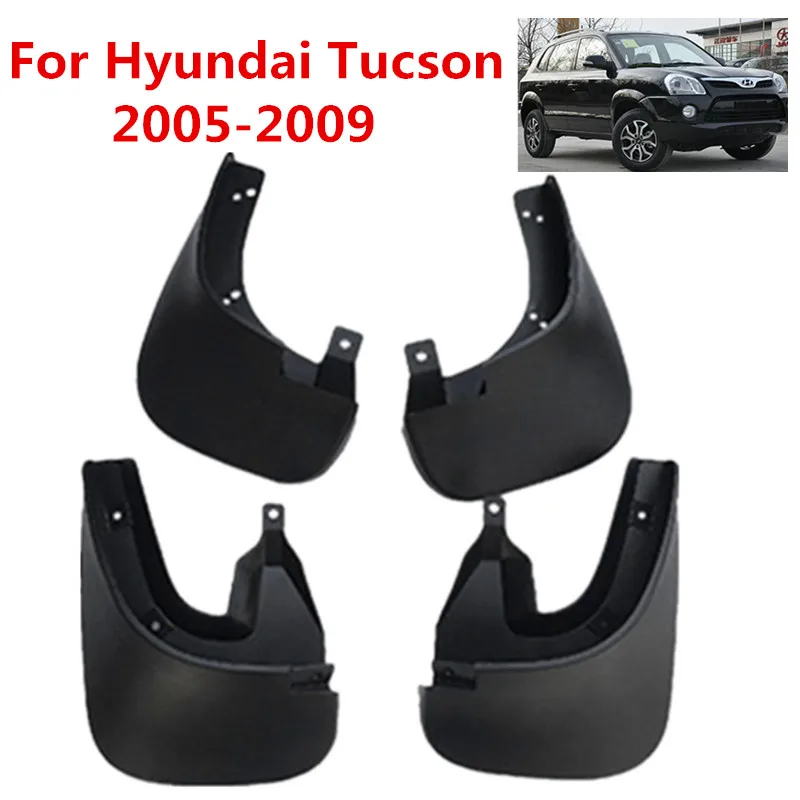 

Car Mudflaps Splash Guards Mud Flap Mudguards Fender For Hyundai Tucson 2005 2006 2007 2008 2009 Car Styling Accessories