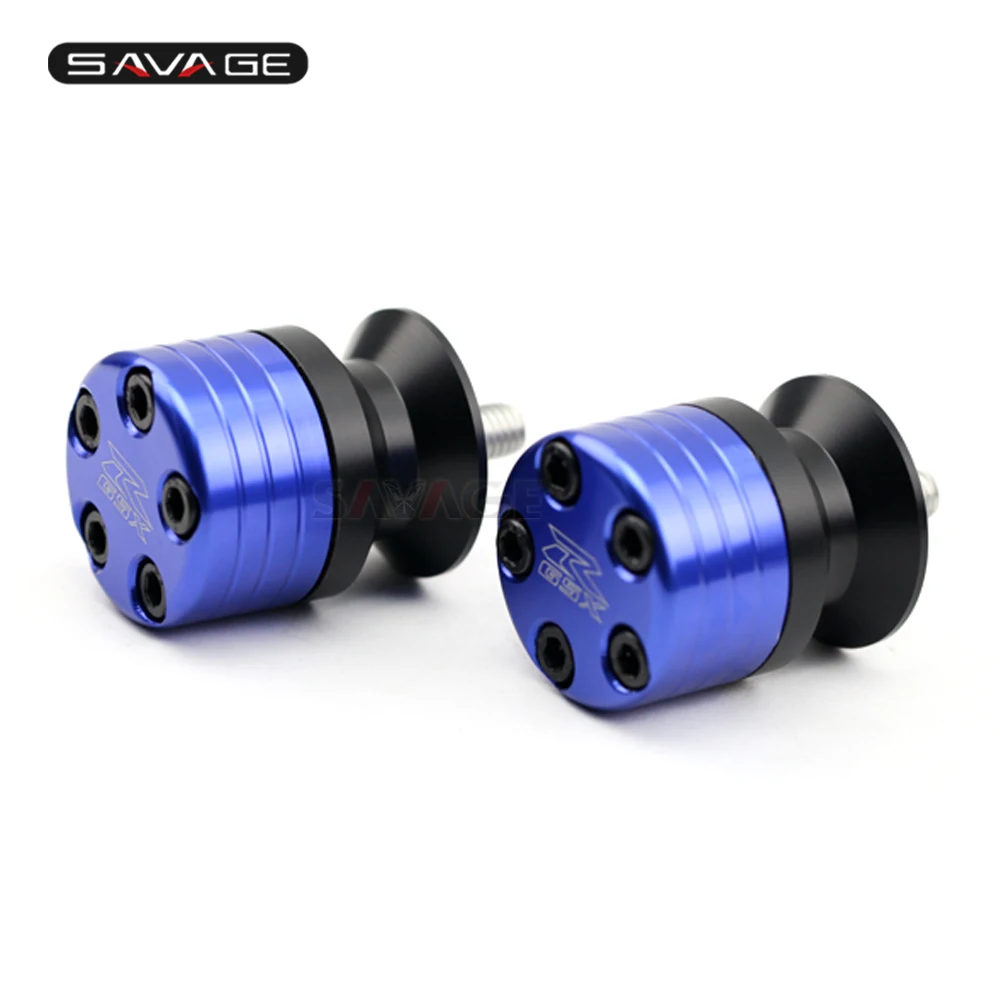 S  GSX-R LOGO Rear Swingarm Spools Protector (14)