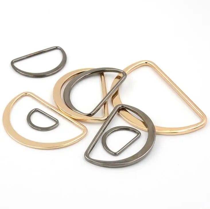 Vintage Metal D ring buckles garment clothes DIY Needlework Luggage