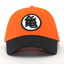 Dragon Ball cap хип-хоп 3D вышивка bone Шапки хлопок Регулируемая Спортивная Кепка с козырьком, мужская и женская изогнутые хип-хоп кепки, шапки, Прямая