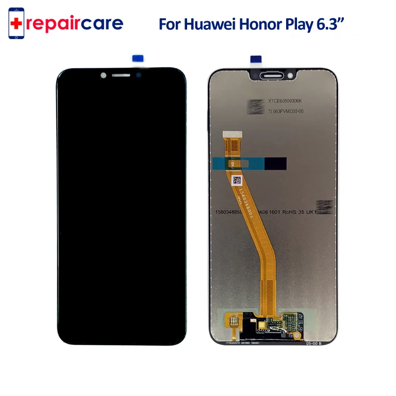 5 шт. для Huawei honor play ЖК дисплей кодирующий преобразователь сенсорного экрана в