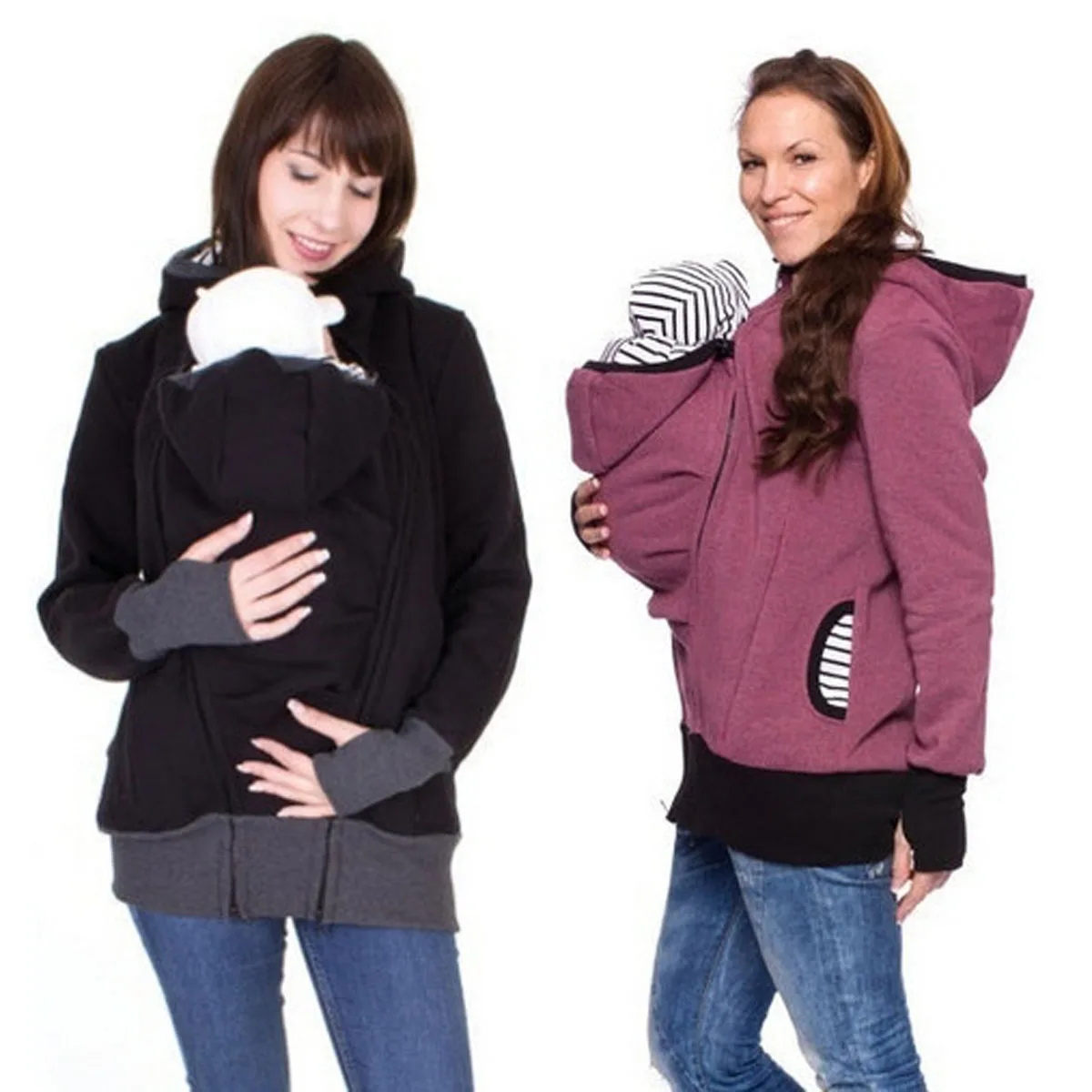 Meternity/толстовки с капюшоном; зимнее пальто с капюшоном для беременных женщин; куртка-кенгуру; Верхняя одежда; пальто для беременных; утепленная одежда