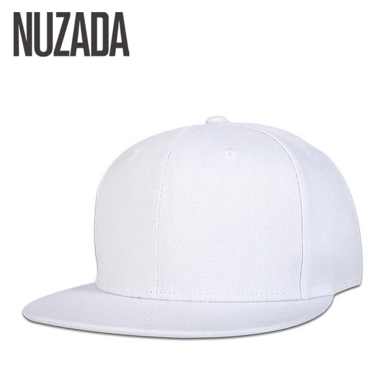 Brand NUZADA Hip Hop Hats Men Women Baseball Caps Snapback Solid Colors Cotton Bone European Style Classic Fashion Trend
