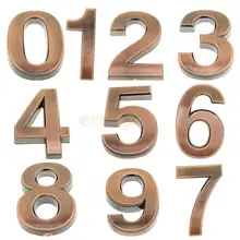 

Antique 5cm Door Number Room Plates Address Office Home House Decorative Digits Plaque Number 0--9 Hotel Signs