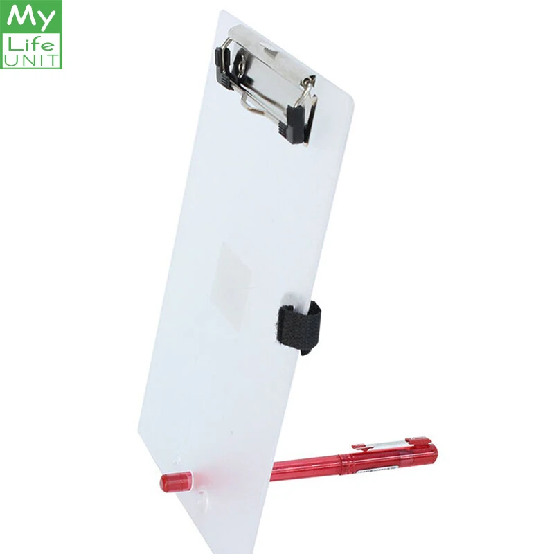 

MYLIFEUNIT Memo Clipboard Multifunction Transparent A5 Clipboard Copy Bracket Teen Letter Size